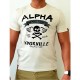 Koszulka Alpha Industries Skull T 196513 / 300 vintage white