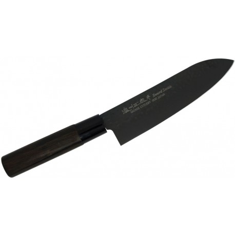 Nóż Satake Tsuhime Black Santoku 17 cm