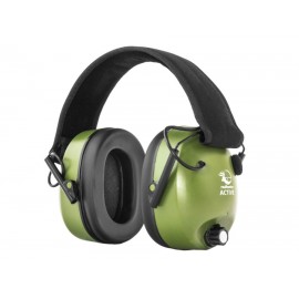 Słuchawki RealHunter Active oliwkowe (LE-401A)
