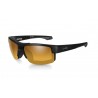 Okulary Wiley X COMPASS Polalized Amber Gold Mirror Matte Black Frame (CCCMP04)