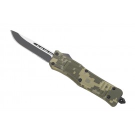 Nóż RAPID Knives OTF Digital Camo - two tone blade