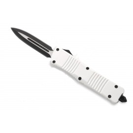 Nóż RAPID Knives OTF white - two tone blade dagger