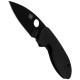 Nóż Spyderco Efficient G-10 Black / Black Blade Plain (C216GPBBK)