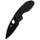 Nóż Spyderco Efficient G-10 Black / Black Blade Plain (C216GPBBK)
