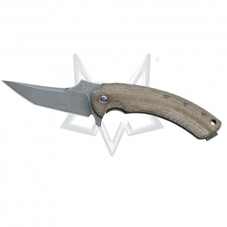 Nóż Fox Cutlery FX-537 SW Geco Stonewash - Design Bastinelli