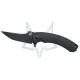 Nóż Fox Cutlery FX-537 BR Geko Black - Design Bastinelli