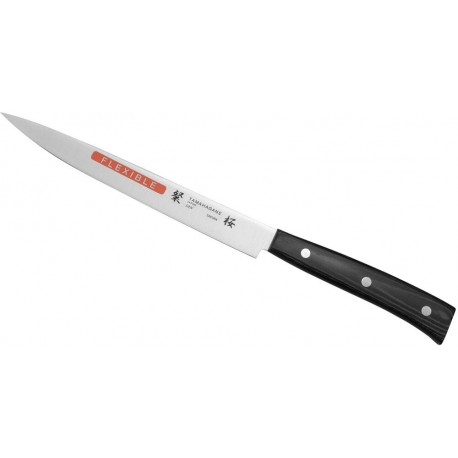 Nóż Tamahagane Sakura elastyczny do ryb 16 cm (SNS-1121)