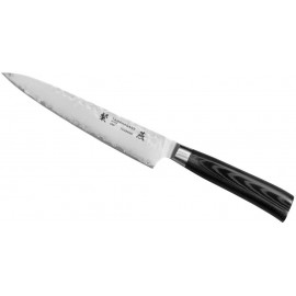 Nóż Tamahagane Tsubame Black Micarta Uniwersalny 15 cm (SNMH-1107)