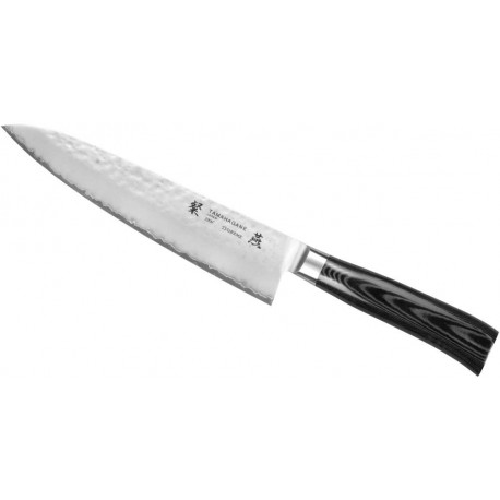 Nóż Tamahagane Tsubame Black Micarta Szefa Kuchni 21 cm (SNMH-1105)