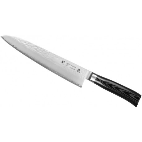 Nóż Tamahagane Tsubame Black Micarta Szefa Kuchni 24 cm (SNMH-1104)