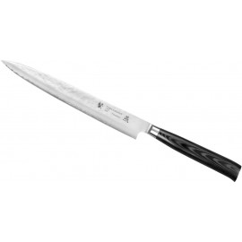 Nóż Tamahagane Tsubame Black Micarta Sashimi 24 cm (SNMH-1131)