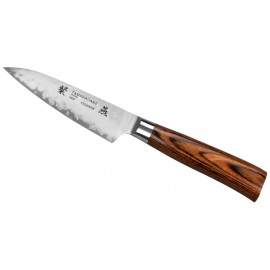 Nóż Tamahagane Tsubame Brown Pakka do obierania 9 cm (SNH-1109)