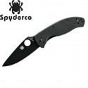 Nóż Spyderco Tenacious G10 Black Blade (C122GBBKP)