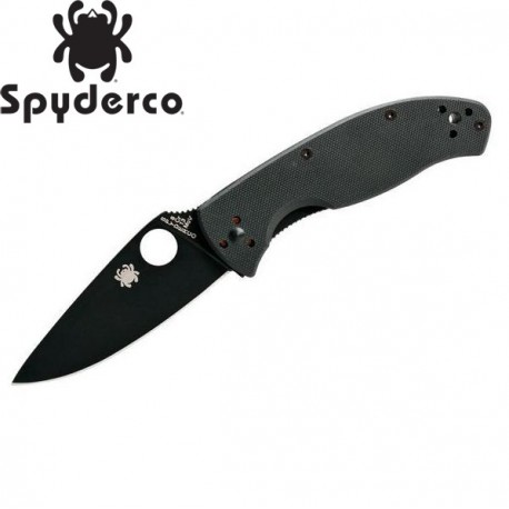 Nóż Spyderco Tenacious G10 Black Blade