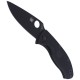 Nóż Spyderco Tenacious FRN Black Blade Plain (C122PBBK)