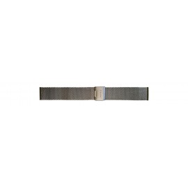 Bransoleta Traser 18mm - mesh - srebrna (108226)