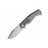 Nóż Fox Cutlery FX-524TICF Eastwood Tiger Flipper - Gray Titanium w/ Carbon Fiber