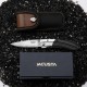 Nóż Mcusta Shinra Mixture SPG2 Black Pakka (MC-0142G)