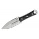 Nóż Microtech Borka Blades SBD Fixed Stonewashed Double Combo Edge Dagger Blade, G10 Black (201-11)