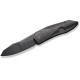 Nóż WE Knife Solid Black Stonewashed Etching Pattern Titanium, Black Stonewashed Etching CPM 20CV by T. Cecchini (WE22028-5)