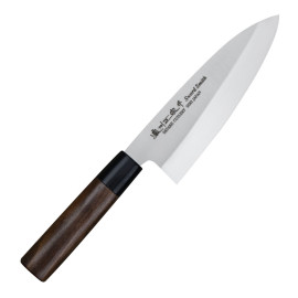 Nóż Satake Cutlery Mfg Kenta Walnut Nóż Deba 16 cm (808-040)