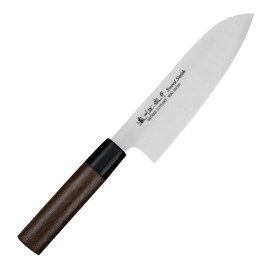 Satake Cutlery Mfg Kenta Walnut Nóż Santoku 17 cm (808-026)