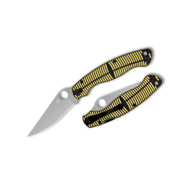 Nóż Spyderco Military 2 Salt Yellow/Black G10, Satin MagnaCut by Sal and Eric Glesser(C36GBKYLMCP2)