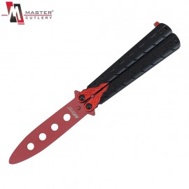 Nóż Master Cutlery Dragon Red Treningowy Motylek MT-872RD
