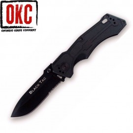 Nóż Ontario 8793 Black Tac