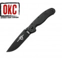 Nóż Ontario 8861 Rat 2 Folder Black Blade Black Handle
