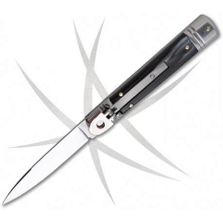 Nóż AKC Slim Leverlock 20 cm - Bawoli Róg