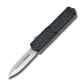 Nóż Titan OTF Black - satin double edge