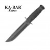 Nóż KA-BAR 1214 Black Serrated - GFN Sheath