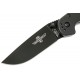 Nóż Ontario 8846 Rat 1 Folder Black Blade Black Handle