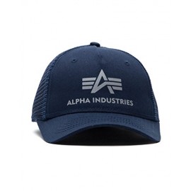 Czapka z daszkiem Alpha Industries Basic Trucker Cap rep. blue