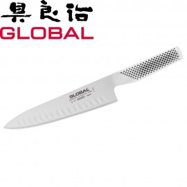 Nóż Global Szefa Kuchni żłobiony 20 cm G-77